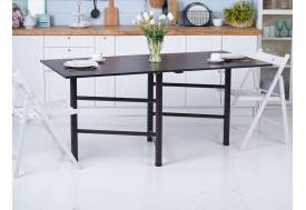 Стол-книжка Frenesie опоры металлические Венге