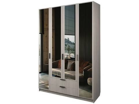 Шкаф с 2 ящиками Экон ЭШ3-РП-23-16-2я четыре зеркала