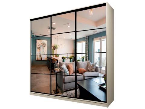 Шкаф-купе Max МШ-27-6-27/2-555