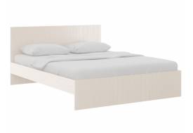 Кровать 1600 Осло модуль М14 с настилом Лайт Дуб Млечный