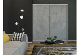 Шкаф-купе Светлана ЛДСП/ЛДСП Каспий светлый