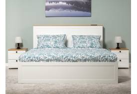 Спальня Остин Белый шагрень