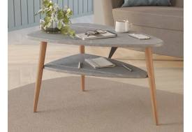 Стол журнальный Трио mini Черный мрамор