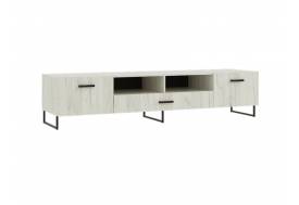 Тумба ТВ 2000 Нэнси LOFT Дуб Крафт Белый
