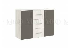 Комод 3 ящика 2 двери (1200) Фиеста NEW
