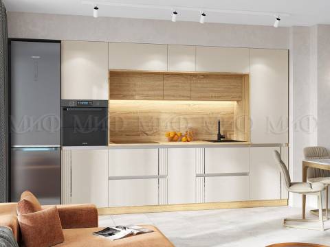 Кухня Карина МДФ Пластер Аворио