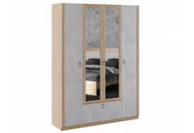 Шкаф четырехстворчатый Глэдис М24 Дуб золото