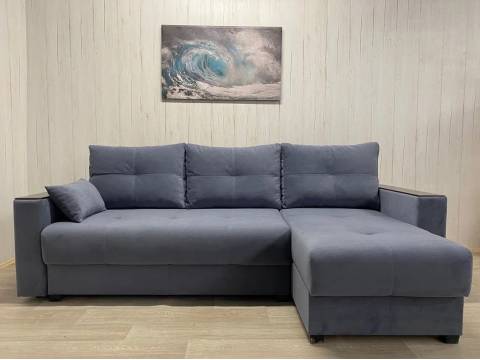 Диван Комфорт-3 ПБ+МДФ Тик-Так велюр Monaco 13