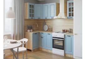 Кухонный гарнитур арт 3 Роял Вуд Голубой Вегас 1000х1800 мм