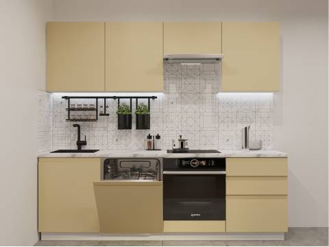 Кухонный гарнитур арт 37 Лайн Стамбул 2400 мм