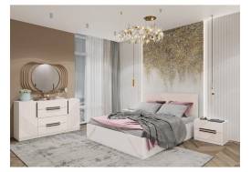 Спальня Палермо МДФ бежевый