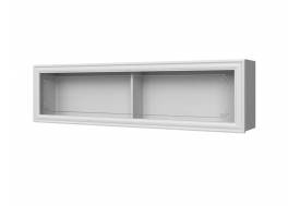 Полка навесная 1 дверь стекло Грация