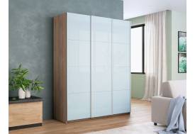 Шкаф-купе Прайм 3-х дверный 2100 три стекла белые Сонома