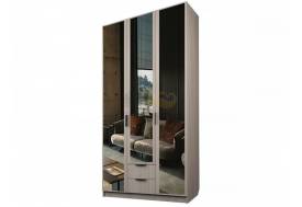 Шкаф с 2 ящиками Экон ЭШ3-РП-24-12/1-2я три зеркала