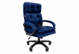 Офисное кресло Chairman 442 Россия ткань T-82 синий черный пластик