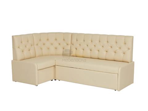 Кухонный уголок КУ 21 со спальным местом экокожа Линкольн 103