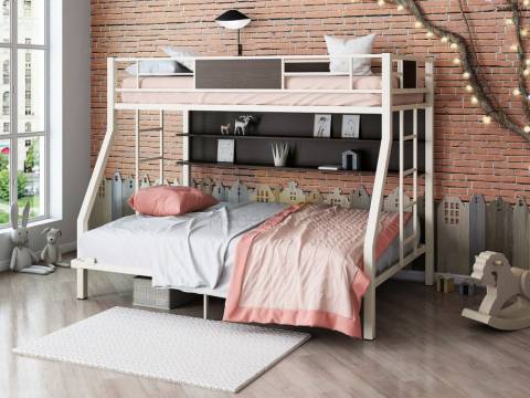 Двухъярусная кровать Гранада П 140 Слоновая кость