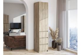 Шкаф ШК-003 с ящиками одностворчатый Бохо