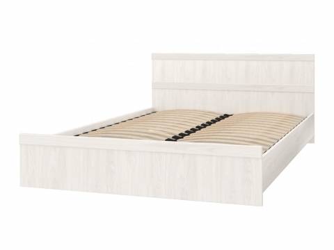 Кровать КД-1.11 1400 Сабрина-2 Ясень анкор светлый