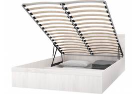 Кровать КД-1.12 1400 Сабрина-2 Ясень анкор светлый