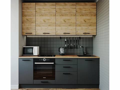 Кухонный гарнитур Дели 2200 (верх 950 мм)