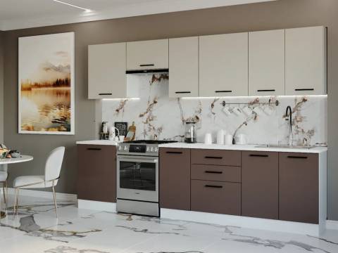 Кухонный гарнитур Латте 3000
