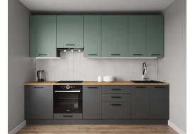 Кухонный гарнитур Изумруд 3000 (верх 950 мм)