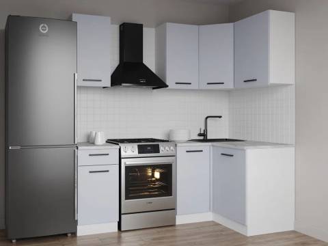 Кухонный гарнитур Смоки 2000х1200 МДФ