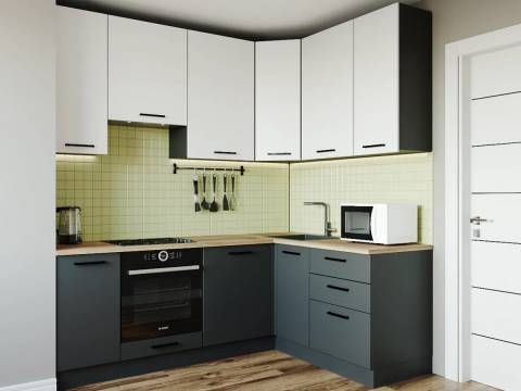 Кухонный гарнитур Вегас 2200х1600 (верх 950 мм)