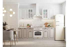 Кухонный гарнитур Альберо беж 2400 мм