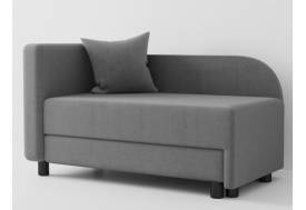 Диван Тахта Кушетка левый угол рогожка Грей
