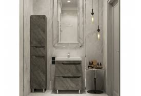 Комплект для ванны напольный Леон 70 оникс