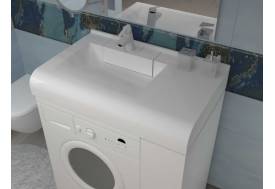 Раковина над стиральной машиной Coral 80