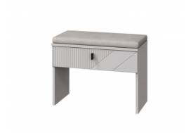 Тумба Кашемир с мягким элементом и ящиком