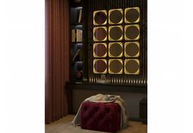 Зеркальное панно Zamzara 4