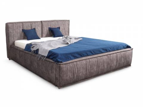 Кровать Чикаго 1800 вариант 1 Аликанте серый