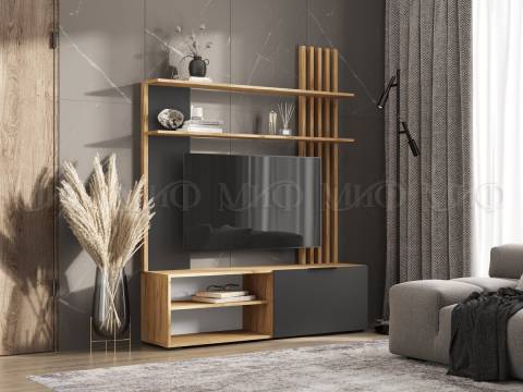 Гостиная Роджина Графит, Дуб Крафт