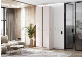 Шкаф двухстворчатый Келвин (800) Кашемир-вставка дуб крафт