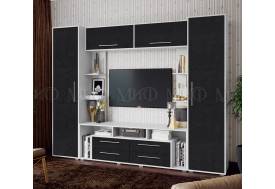 Гостиная Гармония Пластер Блэк, Белый