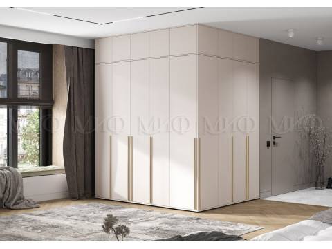 Шкаф модульный с угловым пеналом Норд Кашемир