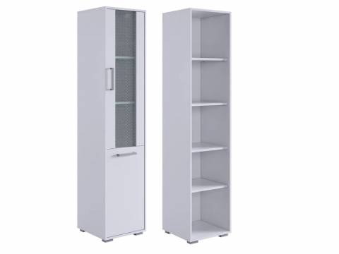 Стеллаж Лайт-2 белый