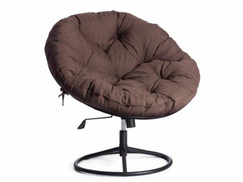 Кресло CLOUDE HOME рогожка коричневый