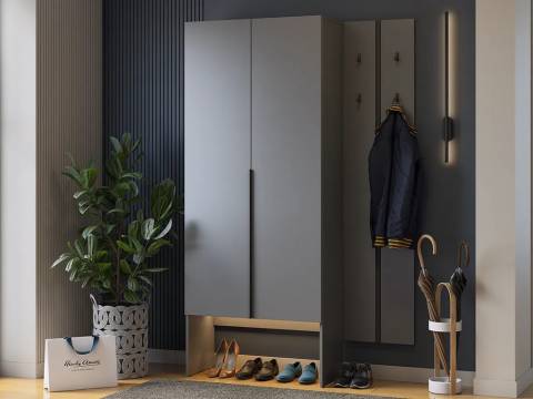 Прихожая Мебельсон К27 графит