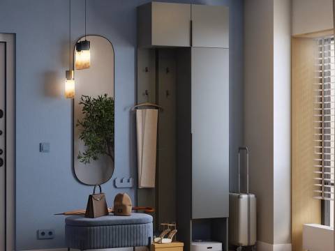 Прихожая Мебельсон К36 графит