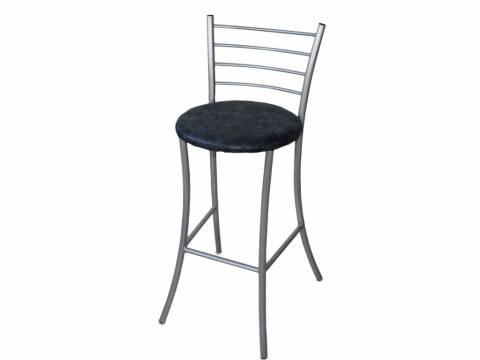 Стул Барный ДХ-2 обивка черный