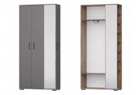 Прихожая Домино mini 2-3421 Дуб Крафт Табачный=Графит