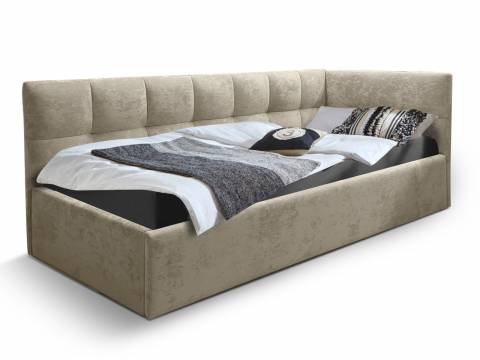 Кровать подростковая левая 800 Фрейм Клетка без подъема вивальди 3