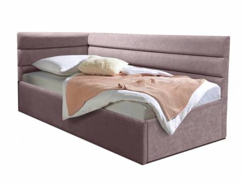 Кровать подростковая правая 900 Фрейм Модерн без подъема мелита 25