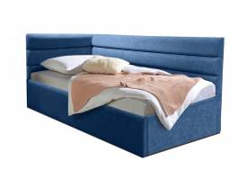 Кровать подростковая правая 900 Фрейм Модерн без подъема барон 15