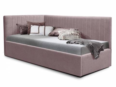 Кровать подростковая правая 900 Фрейм Страйп с подъемом мелита 25